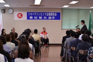 高橋校長からの祝辞