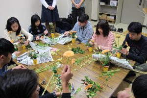 部活動体験（華道部）